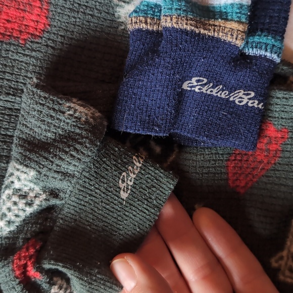 Eddie Bauer Boys Christmas Winter PJs Size 3T - Picture 8 of 8